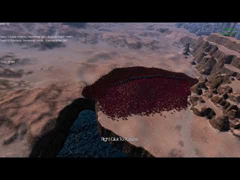 2000 jedi vs 23000 spartans Ultimate Epic Battle Simulator