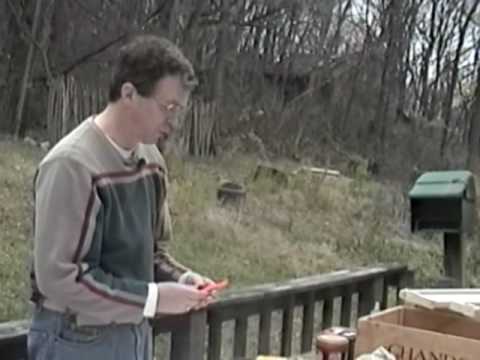 Assembling the Langstroth Bee Hive - Video #1