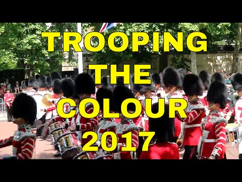 Trooping the colour 2017 Queen's Official Birthday Celebration