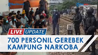 Detik-detik 700 Personel Gerebek Kampung Narkoba, Warga Siapkan Celurit dan Panah untuk Lawan Polisi