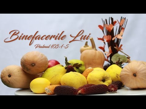 Binefacerile Lui - Psalmul 103:1-5