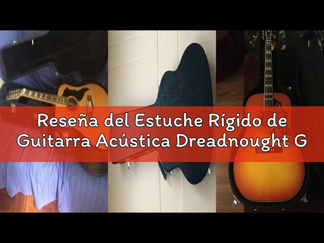 Vídeo relacionado con Estuche Rígido de Guitarra Acústica Dreadnought Gear4music