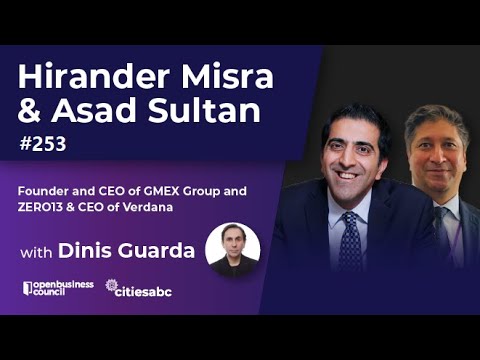 Hirander Misra, Founder and CEO of GMEX Group and ... - YouTube