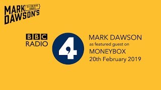 Mark Dawson discusses self publishing as a guest on BBC Radio 4&#39;s Moneybox (Feb 20th 2019)