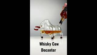 😍Animal Shaped Whiskey Decanter😍😍#decanter #shorts #whiskey #tiger #lion #cow, and More!