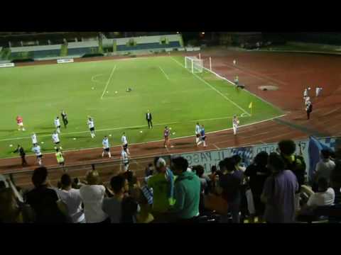 Tre Penne vs TNS - 05.07.16 - Champions League 2016 (9) - Ringraziamento finale dei tifosi