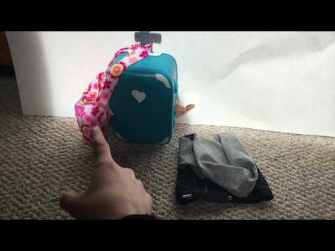 Packing for my American Girl Dolls | Downtown Dolls