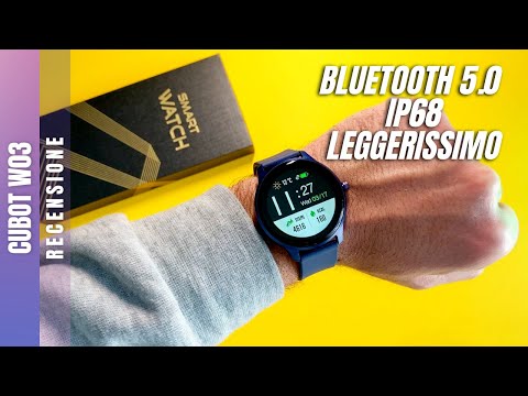 CUBOT W03 - Smartwatch IP68 con Bluetooth 5.0 per Android e iPhone - Recensione PHONE BLOG ITALIA