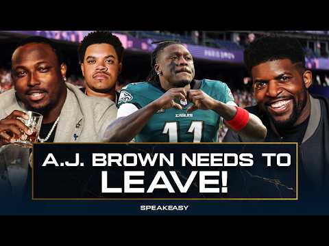 "A.J. Brown needs to LEAVE Philly to SAVE HIS CAREER!" - The Speakeasy DEBATES!