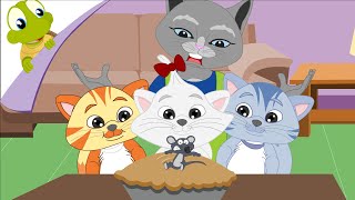 Three little kittens lost their mittens nursery rhyme