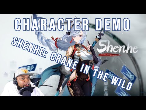 TWIGGA WANNA PLAY - Character Demo - "Shenhe: Crane in the Wild" | Genshin Impact(REACTION)