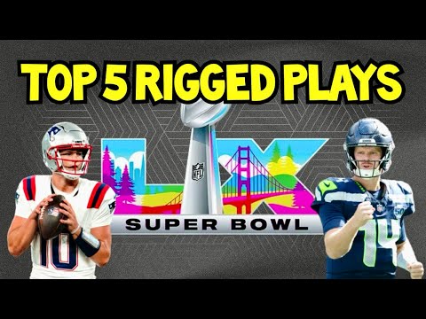 TOP 5 RIGGED NFL PLAYS - SUPER BOWL 60