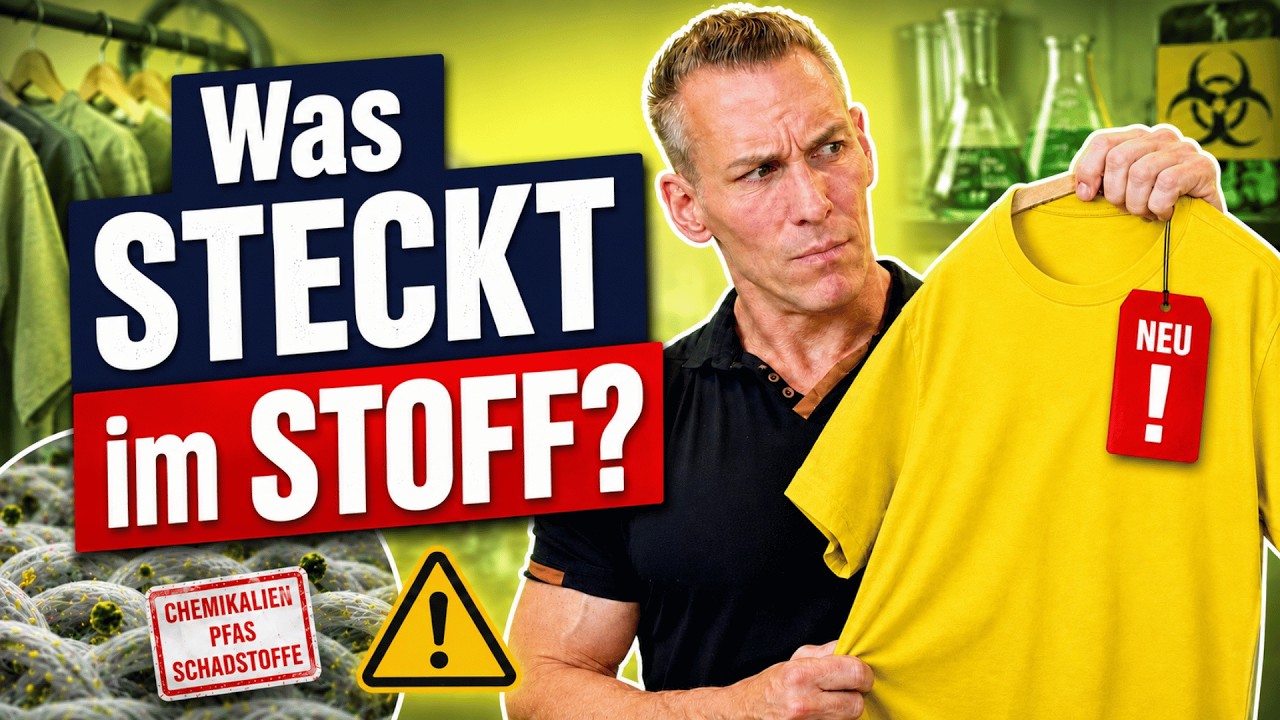 Über die Haut vergiftet! Diese Schadstoffe stecken in neuer Kleidung! 🚨Trotz Kontrollen!🚨