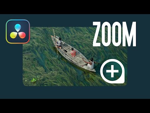 Zoom in zoom out DaVinci Resolve 18 Tutorial for Beginners