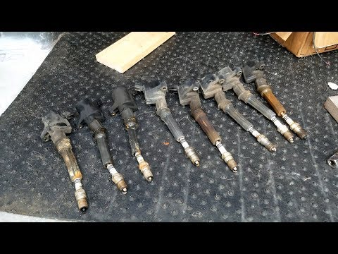 Changing out the Ignition Coils and spark plugs Ford Econoline e250 - Project Van