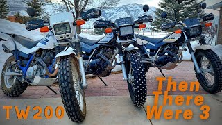 Another Yamaha TW200! Then there were 3