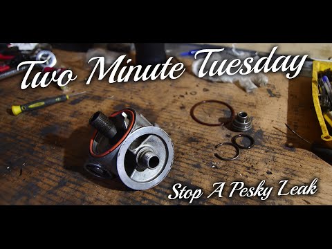 Two Min. Install Tuesday: M20 Oil Filter Housing Reseal 4k