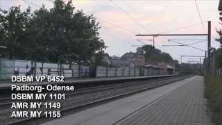 preview picture of video 'MY 1101 + 1149 + 1155 i Aarup 05.09.2014'