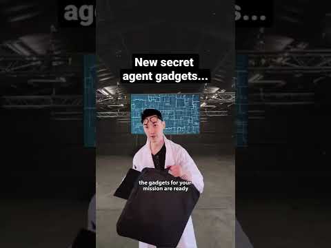 Newest secret agent gadgets...