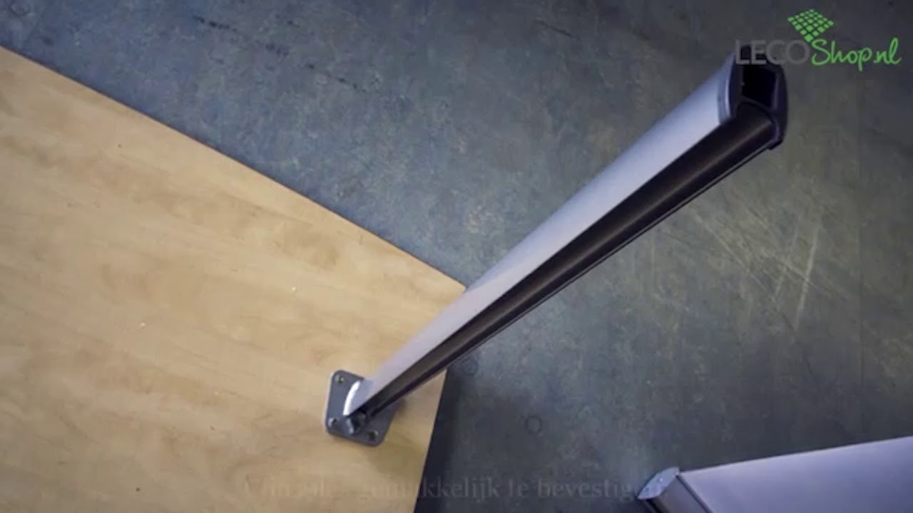 Leco Windscherm oprolbaar instructie video