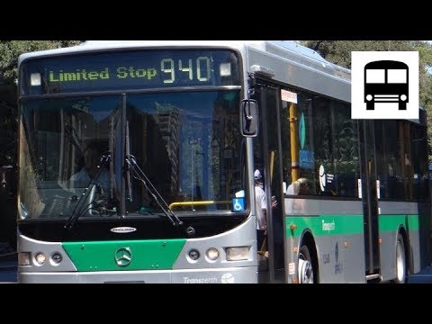 Mercedes-Benz OC500LE CNG (12.3m) - Transperth Bus Service 940 (Part Two, HD Retake)