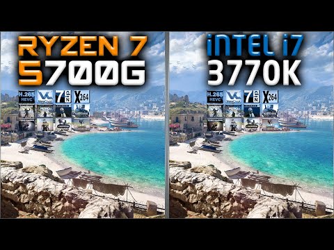 Ryzen 7 5700G vs i7 3770K Benchmarks – 15 Tests 🔥
