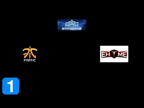Full Highlights Fnatic vs EHOME - Nanyang Championships