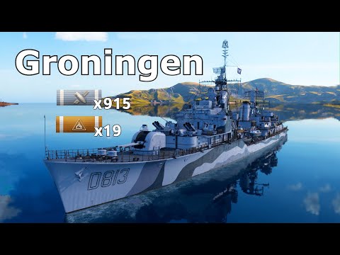 World of WarShips Groningen - 366K Damage