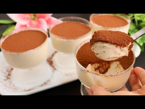 Sugar-free Dessert Recipe! just 3 ingredients! no gelatin! no cornstarch ! no eggs! melts in mouth!