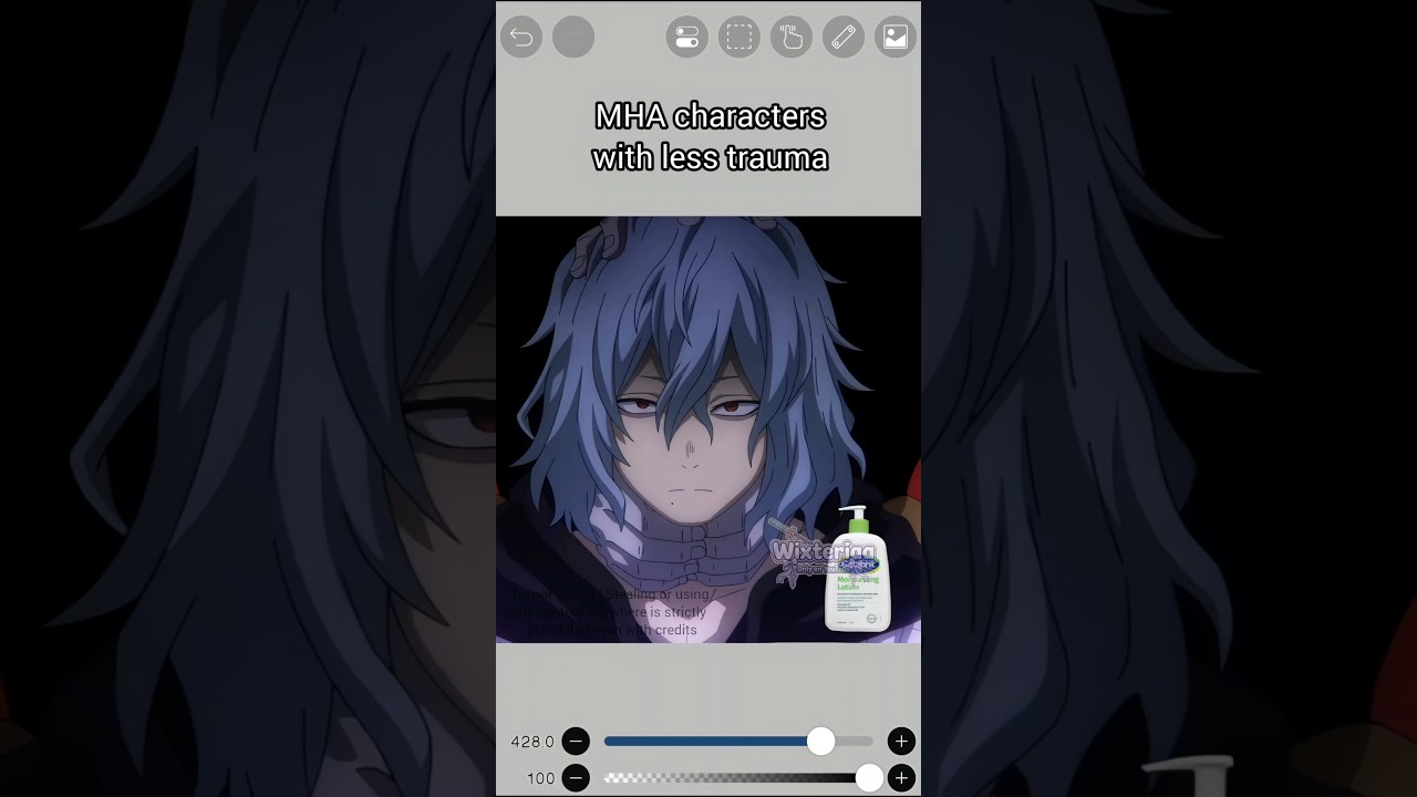 MHA characters with less trauma 🌹#mha #art #drawing #mhaoc