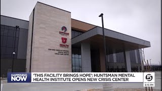 'This facility brings hope': Huntsman Mental Health Institute opens new crisis center