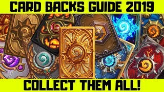 Hearthstone Card Backs Guide 2019