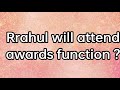 Rrahel In Iconic Gold Award Function