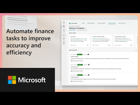Microsoft 365 Finance agents 2025 Release Wave 2 Release Highlights