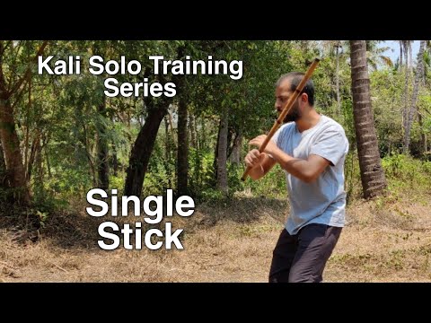 Pekiti Tirsia Kali Solo Training Series Day 8 - Single Stick