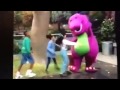 Barney Comes To Life Squares Squares Everywhere
