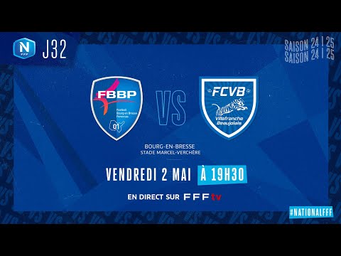 J32 I FBBP01 vs FC Villefranche B en replay (0-0) I National FFF 2024-2025