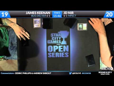 SCGWOR - Legacy - Round 8 - JD Nir vs James Keenan [Magic: the Gathering]