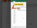 Aggregate Formula Function ️ Count Numbers With Hidden Rows ️ Exceltutorial Shorts