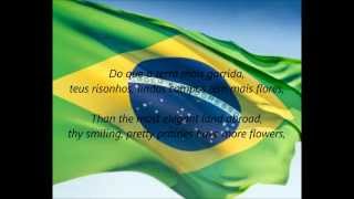 Kadr z teledysku Brazillian National Anthem tekst piosenki National Anthems & Patriotic Songs