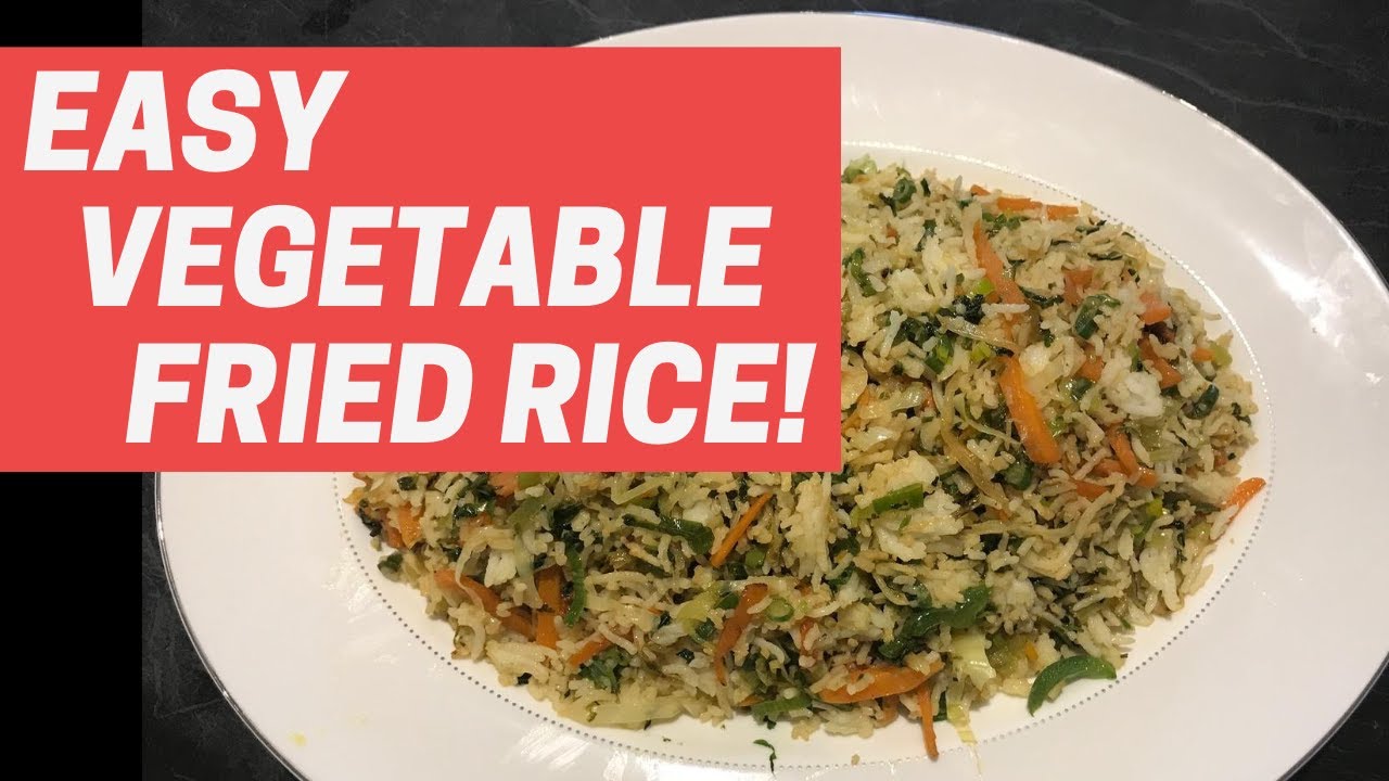 How to make VEGETABLE FRIED RICE