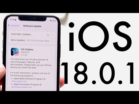 iOS 18.0.1
