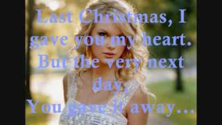 Last Christmas by Taylor Swift +Lyrics