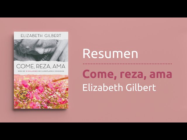 Vídeo relacionado con Come, reza, ama (Campaña de verano edición limitada)