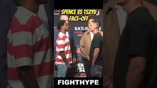 Errol Spence vs Tim Tszyu INTENSE FACE OFF 😱 Spence WALKS OFF