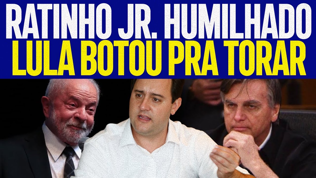 LULA HUMILHA RATINHO JR. E BOLSONARO NO PARANÁ E FAZ DISCURSO HISTÓRICO; FOI APLAUDIDO DE PÉ!