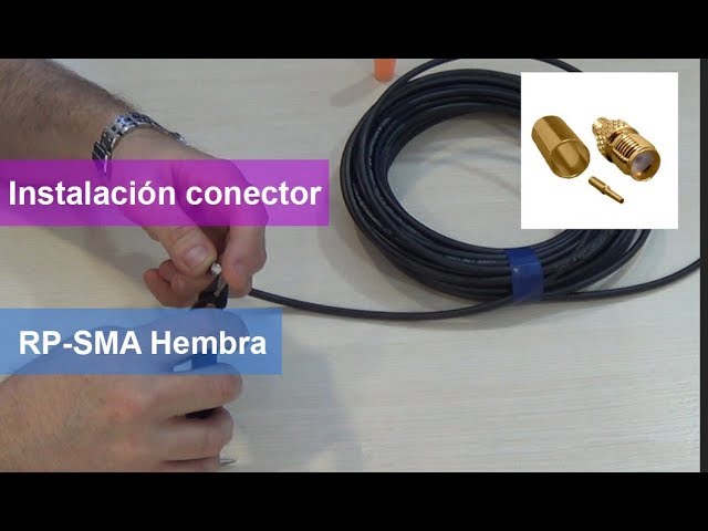 Vídeo relacionado con ROBAUN Adaptador de conector de cable RP SMA hembra de 2 orificios con clavija interna de panel a conector de cable U.FL RG178 for punto de acceso de enrutador(30cm)