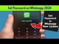 How To Set Password in WhatsApp || Lock WhatsApp With Password 2024 || WhatsApp Password Lock