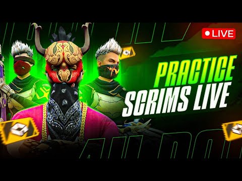 NFR PAID SCRIMS LIVE  🕒🔥  #grinding #freefire @NonstopGaming_