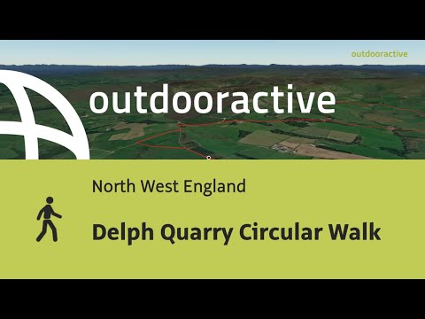 hike in North West England: Delph Quarry Circular Walk